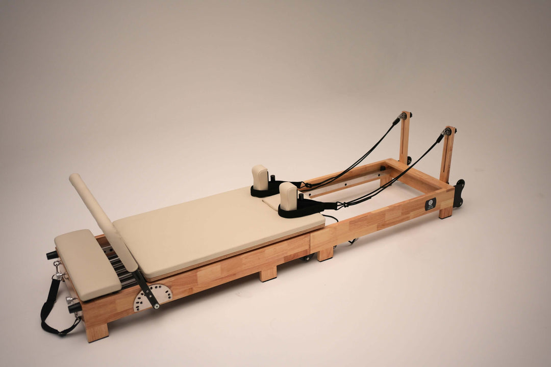 Pilates Reformer Pliable – 6 Ressorts – Structure Bois – Core Bed – Neuf – Stock NZ